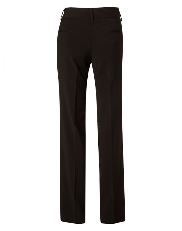 Women's Low Rise Pants in Poly/Viscose Stretch Stripe