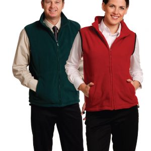 Unisex Polar Fleece Vest.