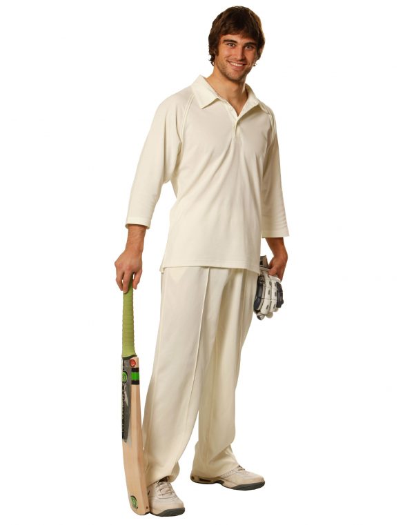 Mens cooldry cricket polo