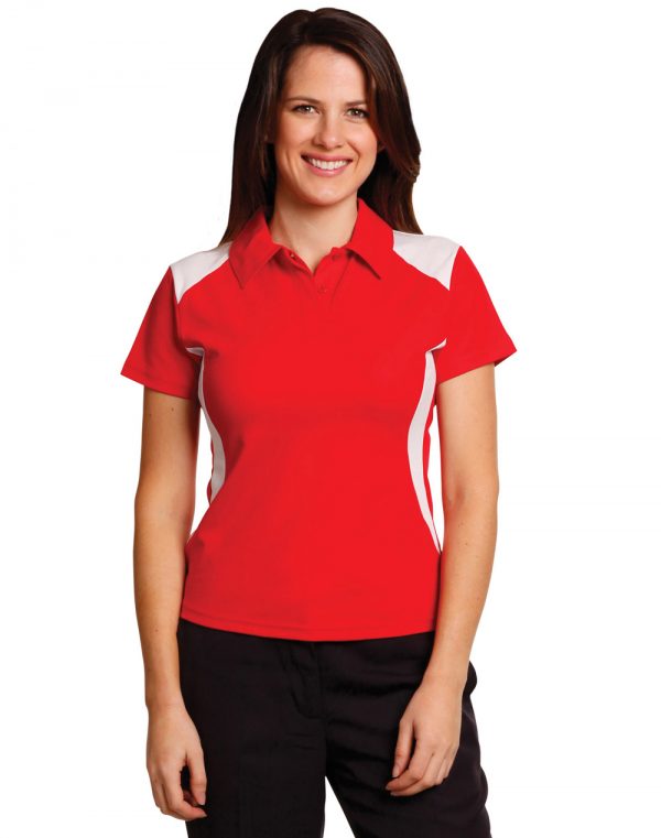 Ladies' Truedry S/S Contrast Polo