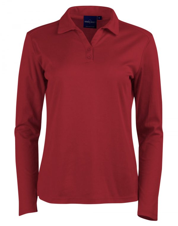 Victory Plus Truedry® Long Sleeve Polo - Image 2