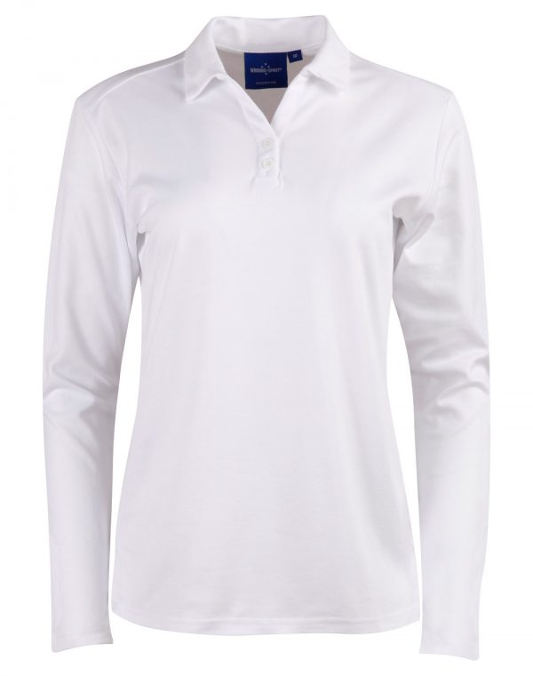 Victory Plus Truedry® Long Sleeve Polo - Image 6