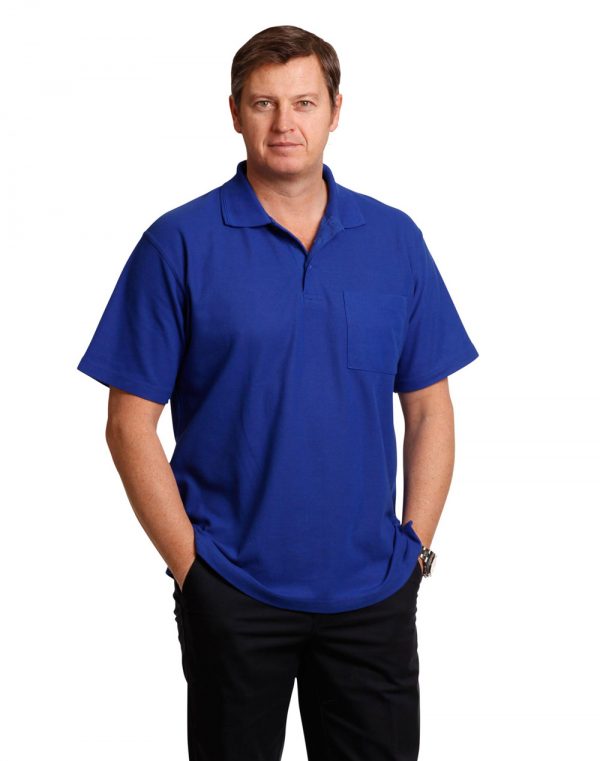 Pocket short sleeve polo