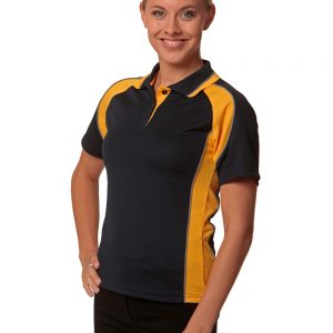 Ladies' mini waffle CoolDry Polo