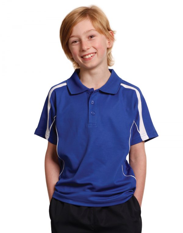 Kids S/S polo truedry