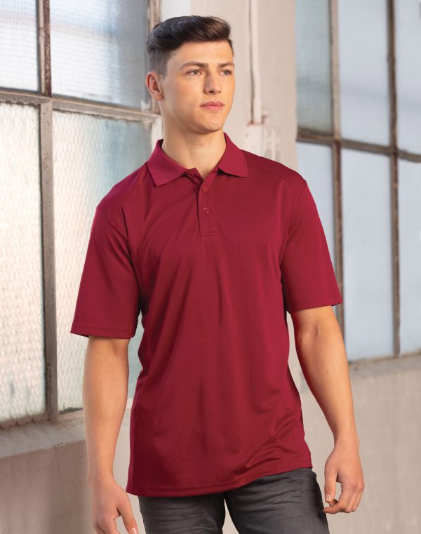 mens bamboo charcoal S/S Polo