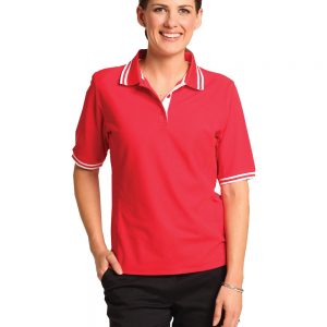 Ladies' Truedry Contrast S/S Polo