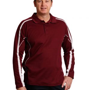 Men's TrueDry Long Sleeve Polo