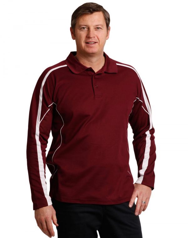 Men's TrueDry Long Sleeve Polo