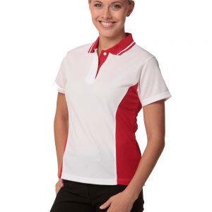 Ladies' TrueDry Contrast S/S Polo