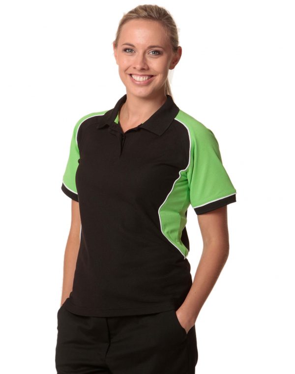 Ladies' TrueDry Tri-colour S/S Pique Polo