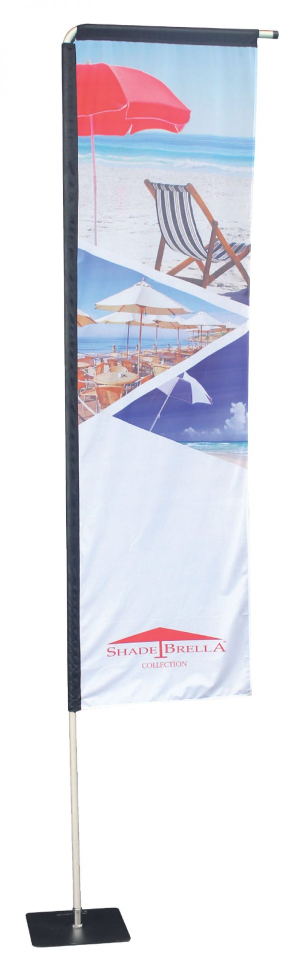 Medium Rectangle Flag - Single  Sided Combo