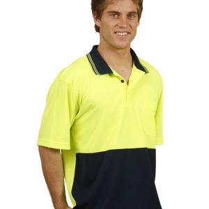 Hi-Vis truedry safety polo S/S