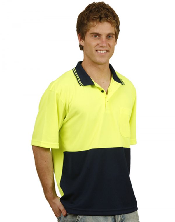 Hi-Vis truedry safety polo S/S