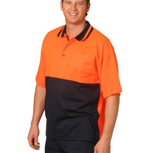 Hi-Vis truedry safety polo S/S
