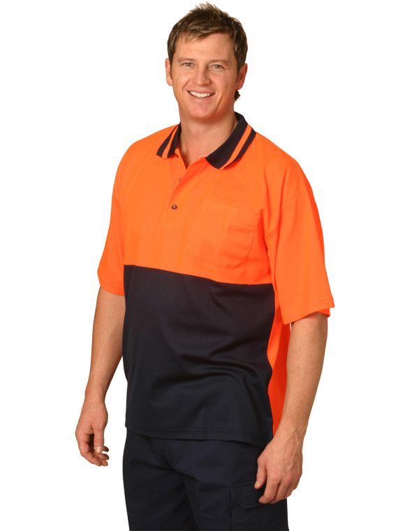 Hi-Vis truedry safety polo S/S