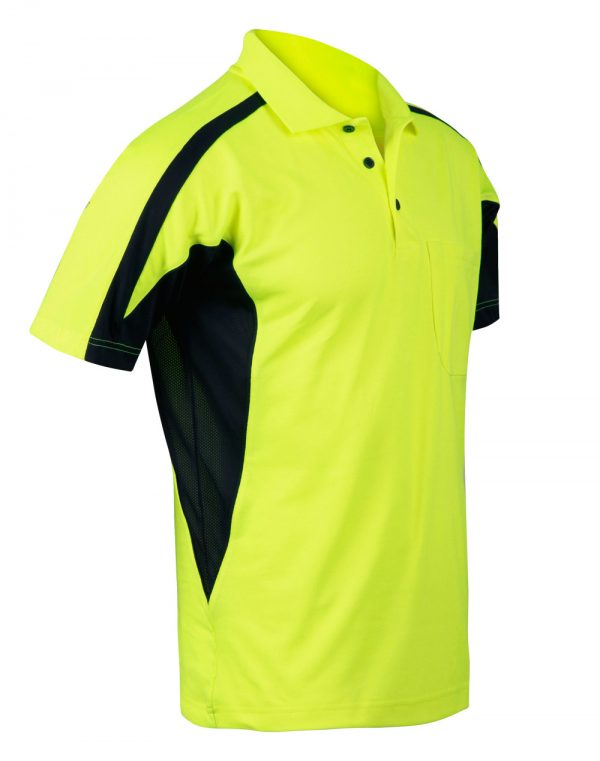 mens truedry S/S safety polo