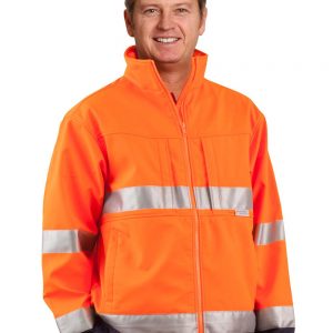 Hi-Vis 2-tone safety jacket 3M tape