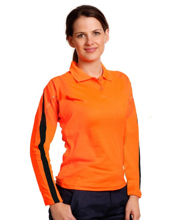 Ladies' Truedry L/S Hi-Vis Polo