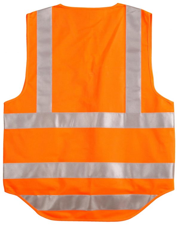 Hi-Vis Safety Vest with ID Pocket & R/F Tapes