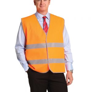 Hi-Vis Safety Vest With Reflective Tapes