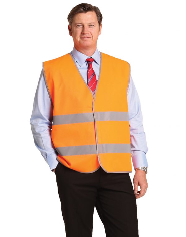 Hi-Vis Safety Vest With Reflective Tapes