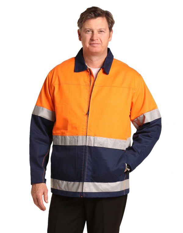 Hi-Vis Two Tone Work Jacket With 3M Tapes