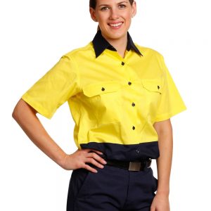 Ladies' Hi-Vis S/S Safety Shirt