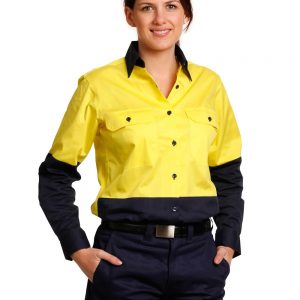 Ladies' Hi-Vis L/S Safety Shirt