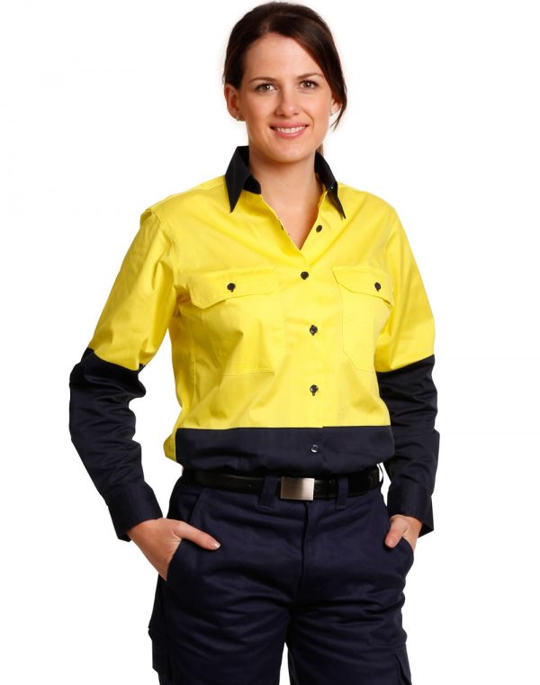 Ladies' Hi-Vis L/S Safety Shirt