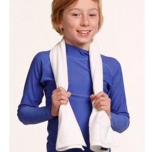 terry velour fitness towel 110x30 cm