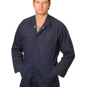 Men's Cotton Drill Coverall-Stout