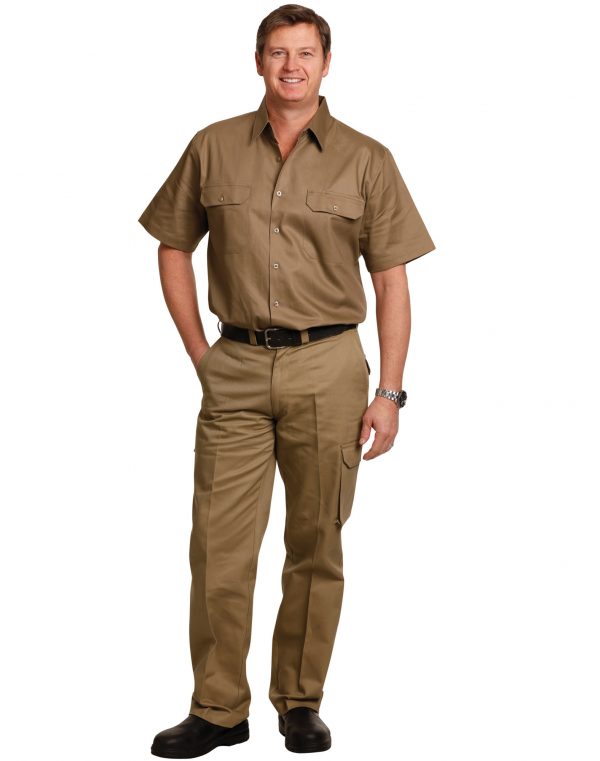 drill pant pocket on leg / long fit