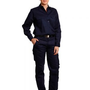 Ladies' Heavy Cotton Pre-Shrunk Drill Pant