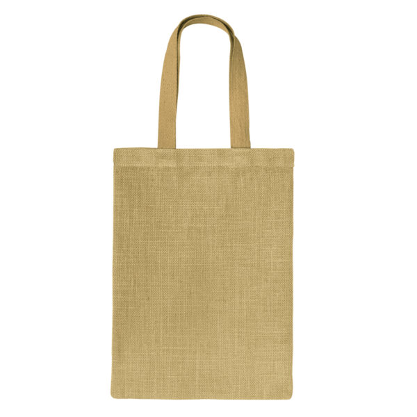 Zeta Jute Tote Bag - Image 2