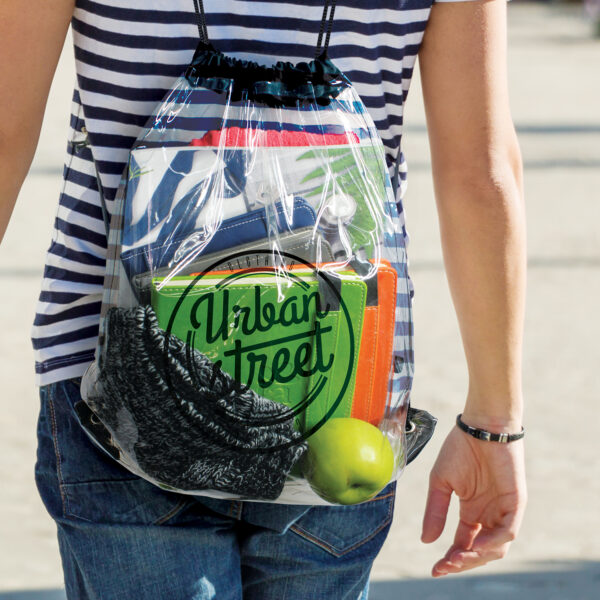 Clarity Drawstring Backpack - Image 3