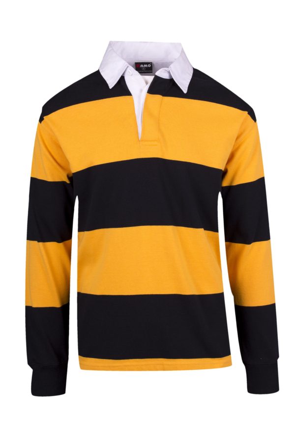 Striped Rugby Jumper - Adult and Kids - Image 2