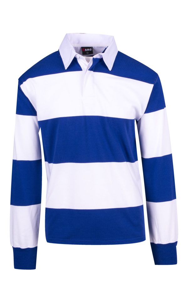 Striped Rugby Jumper - Adult and Kids - Image 4