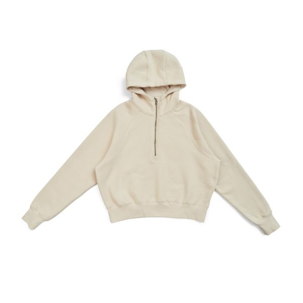 Ladies/Girls Cotton Care Half-Zip