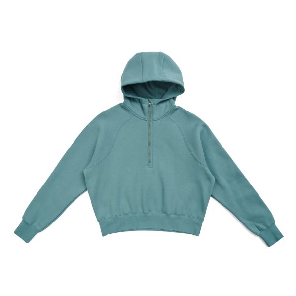 Ladies/Girls Cotton Care Half-Zip - Image 4