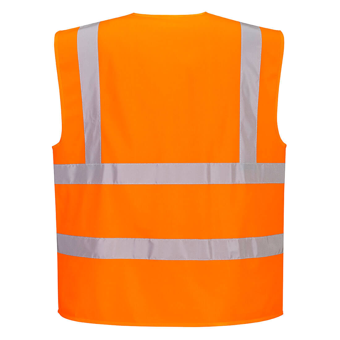 Hi-Vis Zipped Band and Brace Vest - Image 2