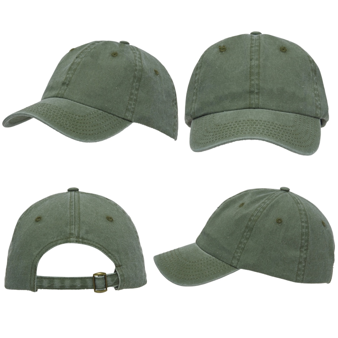 Washed Cotton Twill Cap - Image 2